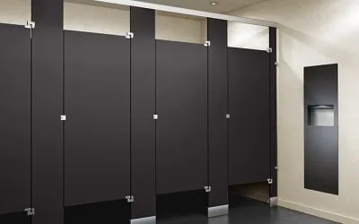 The Material Selection Guide: Choosing Between Phenolic and Solid Plastic (HDPE) Toilet Partitions